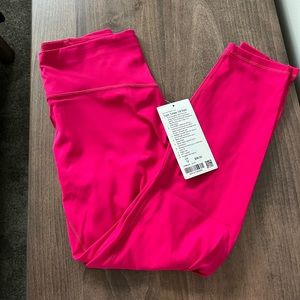 NWT Lululemon Train Times 7/8 Pant